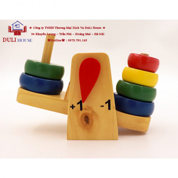 Đồ chơi cân thăng bằng gỗ