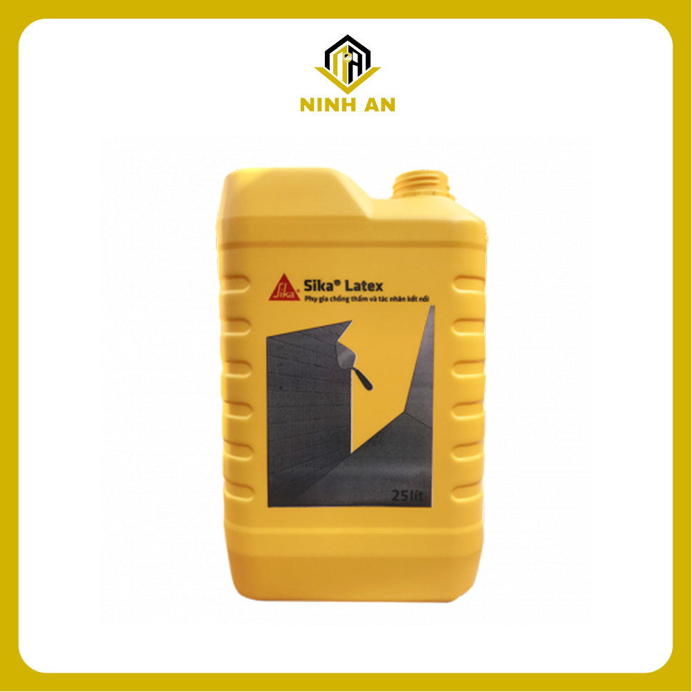 Sika Latex - Can 5L - Phụ Gia Chống Thấm Và Tác Nhân Kết Nối