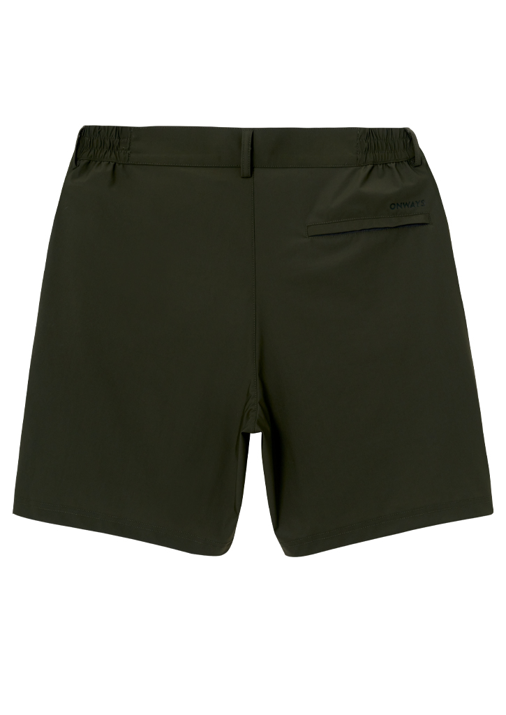 Quần short easy phối lưng thun đánh golf nam ONWAYS sang trọng lịch lãm, dày dặn co giãn tốt