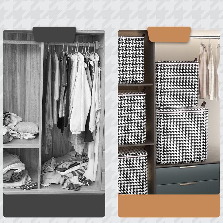 Giỏ Đựng Quần Áo, Chắn Màn Gập Gọn Bằng Vải SenNai