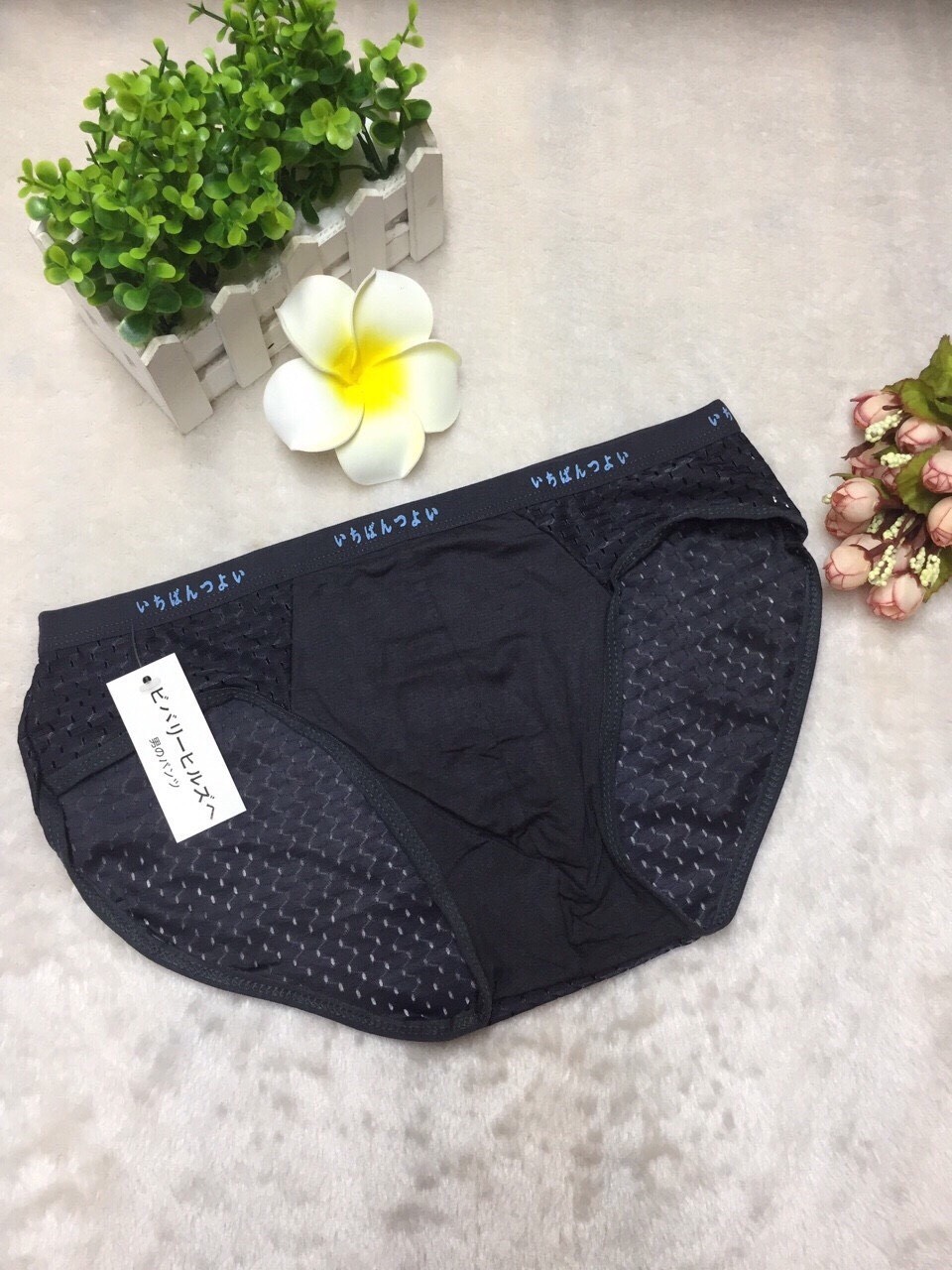 Set 5 quần lót họa tiết hoa quả chất vải cotton cực kỳ co dãn, giao màu ngẫu nhiên