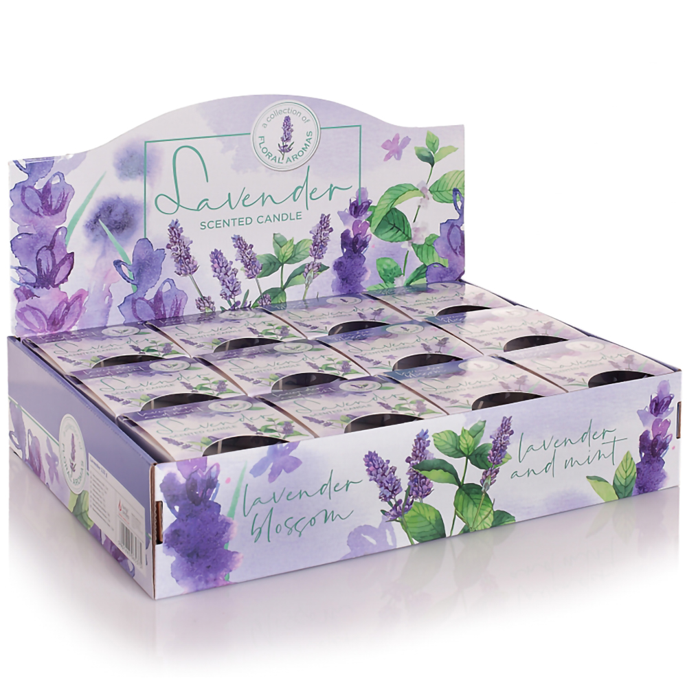 Ly nến thơm tinh dầu Bartek Lavender 115g QT5351 - oải hương, bạc hà (giao mẫu ngẫu nhiên)