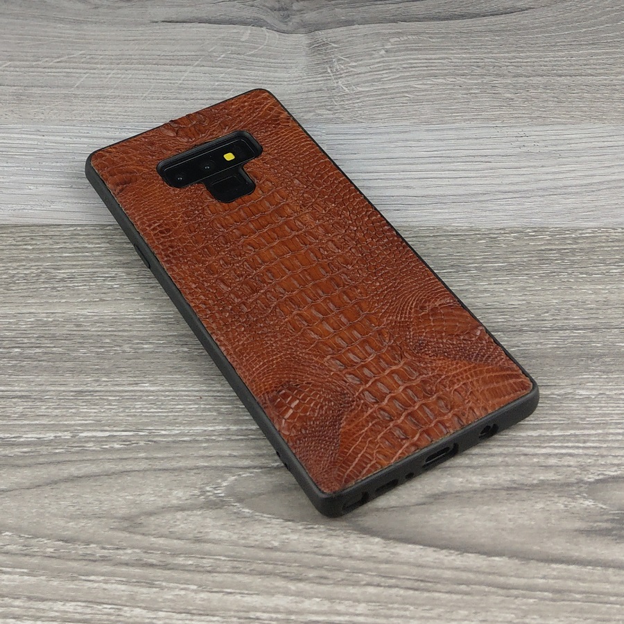 Ốp Lưng dành cho Samsung Galaxy Note 9 Da Cá Sấu Có Gù