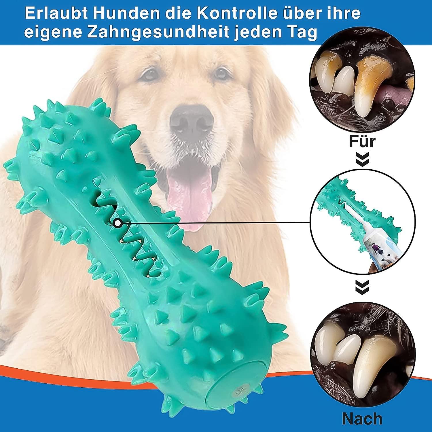 Bàn chải đánh răng chơi đồ chơi, đánh răng cho răng chó, đánh răng, nhà tranh, chăm sóc gò nha khoa cho những con chó trung bình và lớn