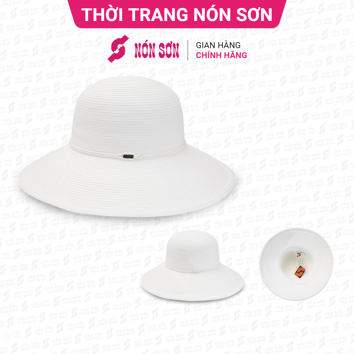 Mũ vành thời trang NÓN SƠN chính hãng XH001-104-TR1