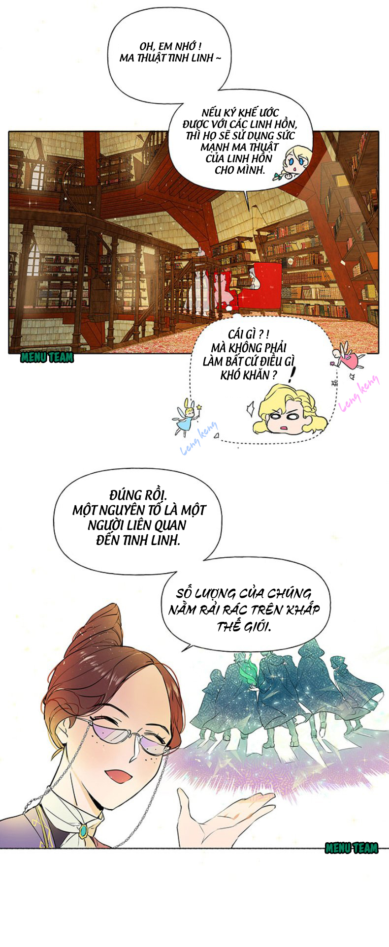 nhà nguyên tố tóc vàng chapter 2 26