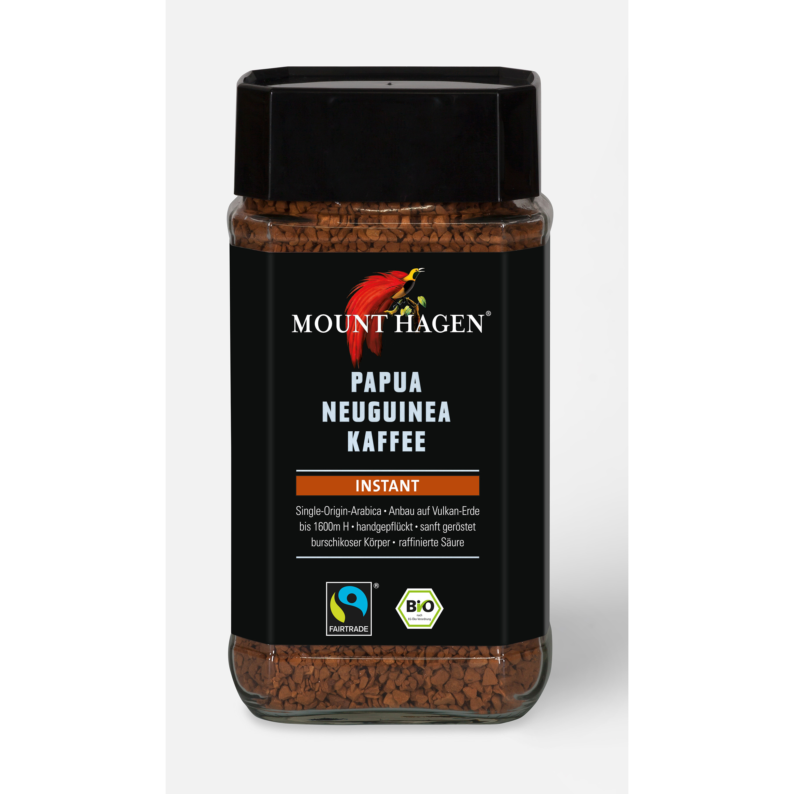 Cà phê hòa tan hữu cơ Papua New Guinea 100g - Mount Hagen