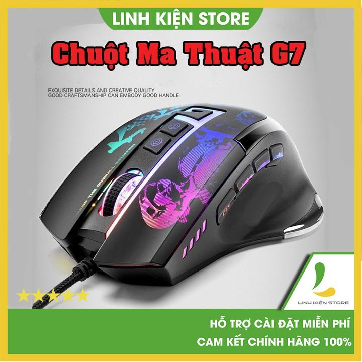 Chuột Demon Baron Famous Blade G7 V1 -  Chuột Auto Tap cực nhanh chơi game PUBG, Liên Minh Huyền Thoại, Đột Kích, PUBG