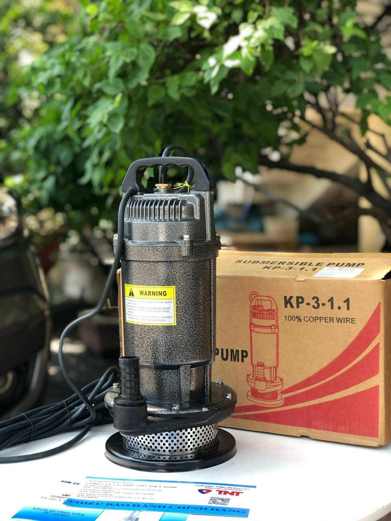 MÁY BƠM CHÌM 1100W KINGPUMP KP-3-1.1 - HÀNG CHÍNH HÃNG