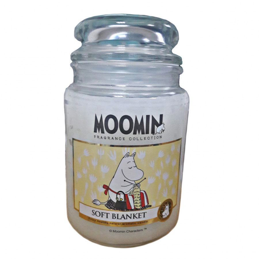 Hũ nến thơm Moomin Soft Blanket 623gr - CDL-MSB