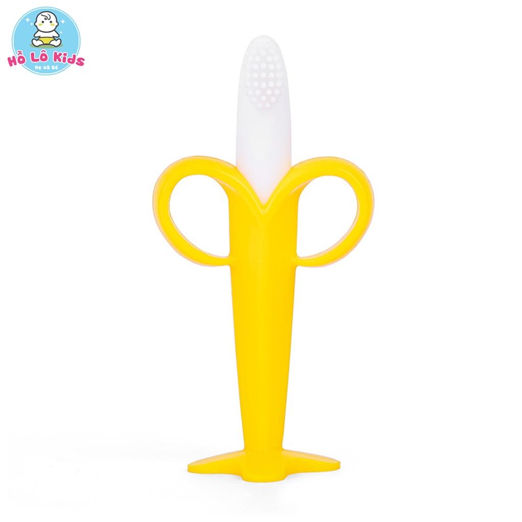 Gặm nướu cho bé silicon hình hươu và chuối, gặm niếu an toàn cho bé Hồ Lô Kids