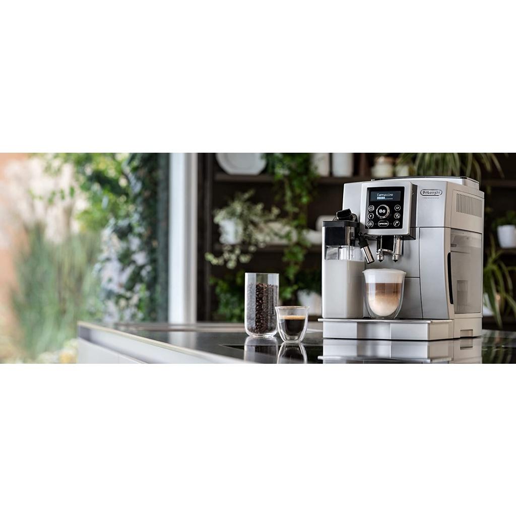 Máy Pha Cà Phê Tự Động DELONGHI ECAM 23.466.S, Máy Pha Cafe, Espresso, Cappuccino, 15 Bar, Made In EU, BH 12 Tháng