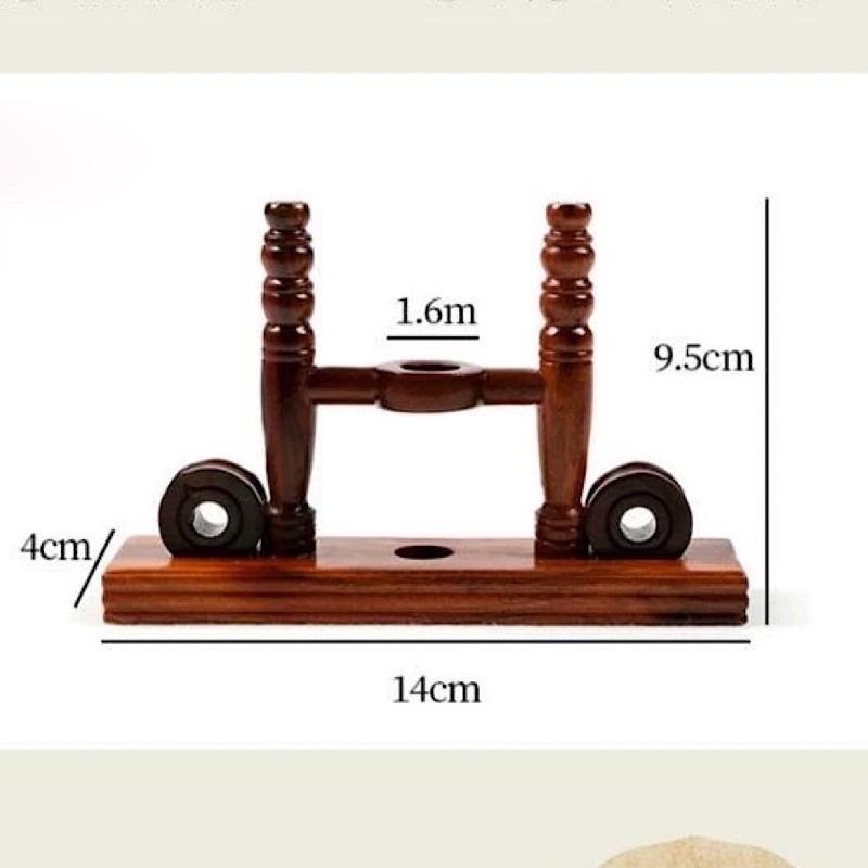 Quạt tròn cổ trang Tô Châu thêu chim công 2 mặt