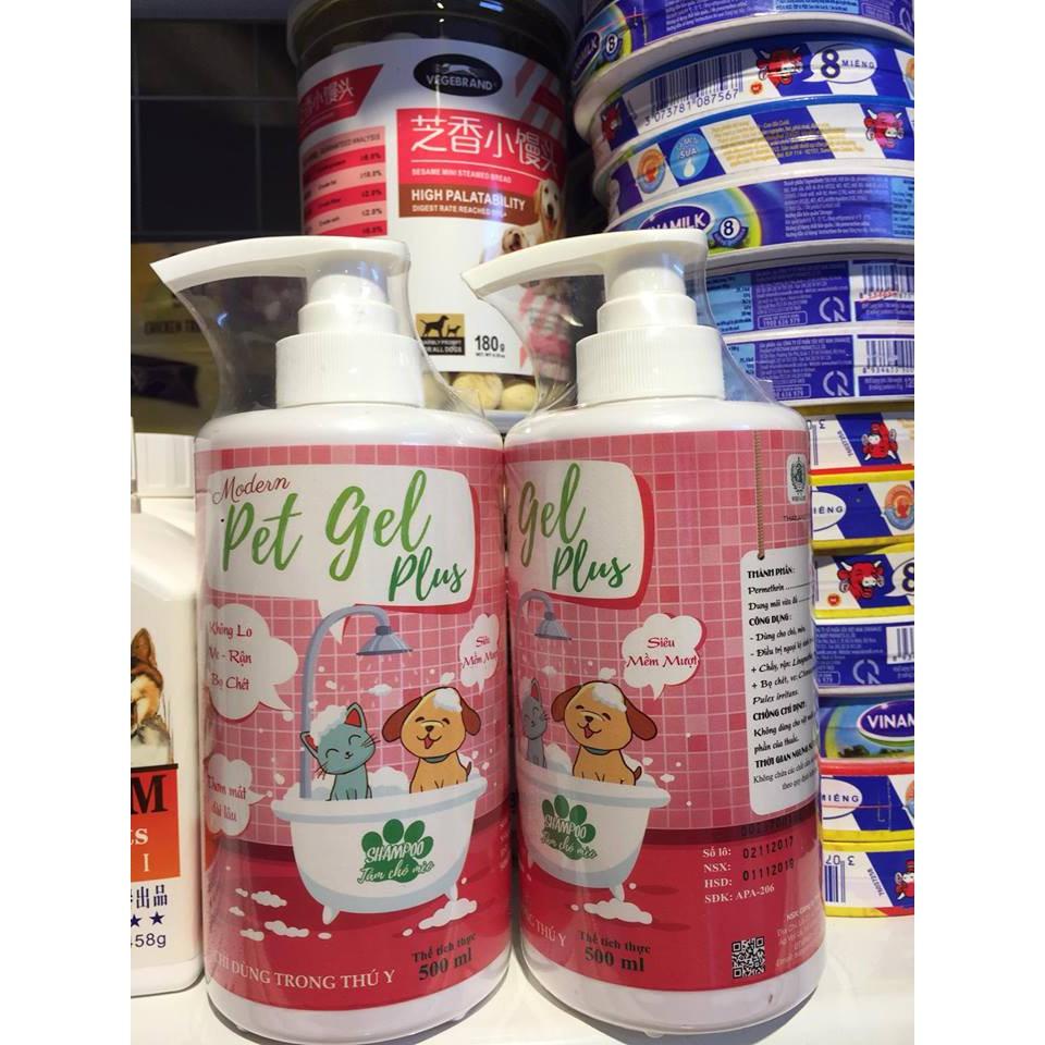 Sữa tắm Pet Gel Plus 4 lít cho chó mèo
