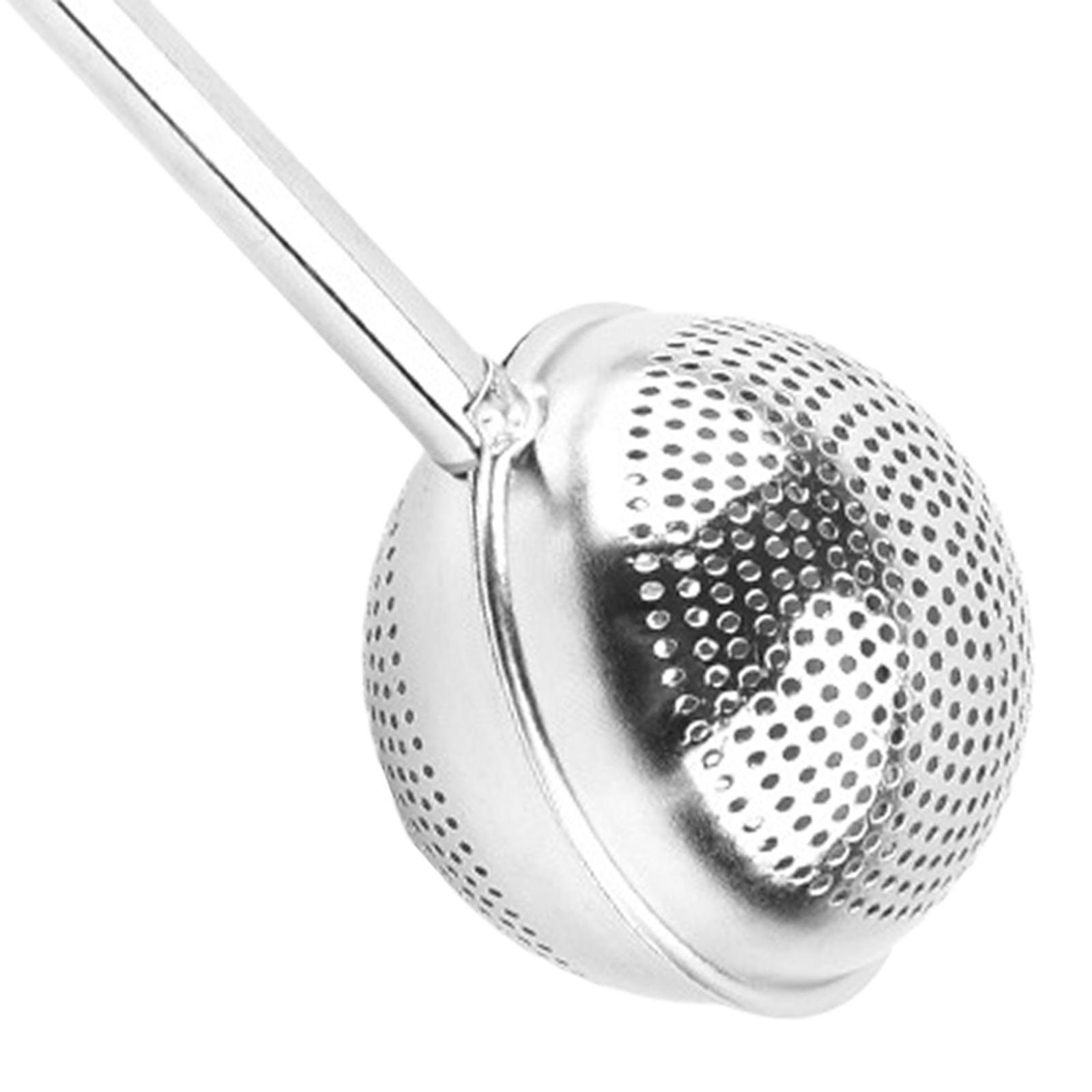 Push Style Tea Infuser Strainer Tea Bag Spice Tea Tool for Seasoning Spice