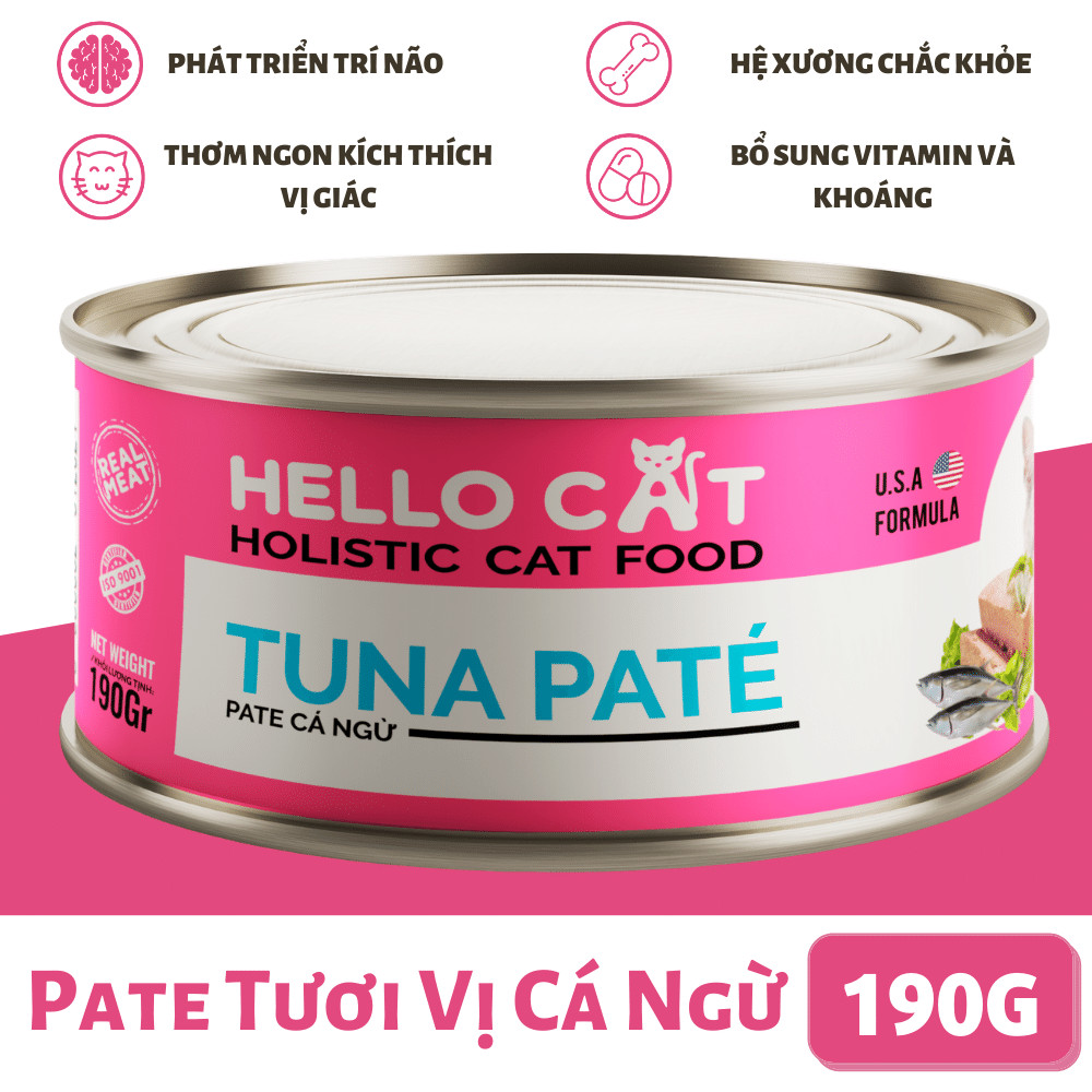 Cát Vệ Sinh Thái Lan Dành Cho Mèo Hương Hoa Oải Hương Không Bụi Vón Nhanh Mùi Hương Dịu Nhẹ Dễ Chịu Hello Cat Lavender Bentonite Sand (10L/7KG) - TẶNG 1 Lon Pate Hello Cat Pate Mùi Ngẫu Nhiên 190G