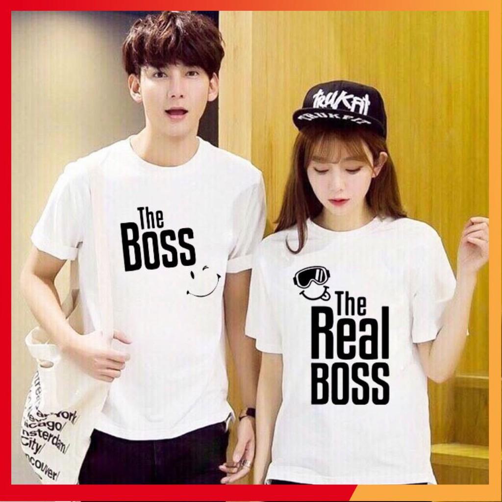 Áo thun Cặp Đôi Nam Nữ Couple Valentine AZ - Form Rộng BIGSIZE M545