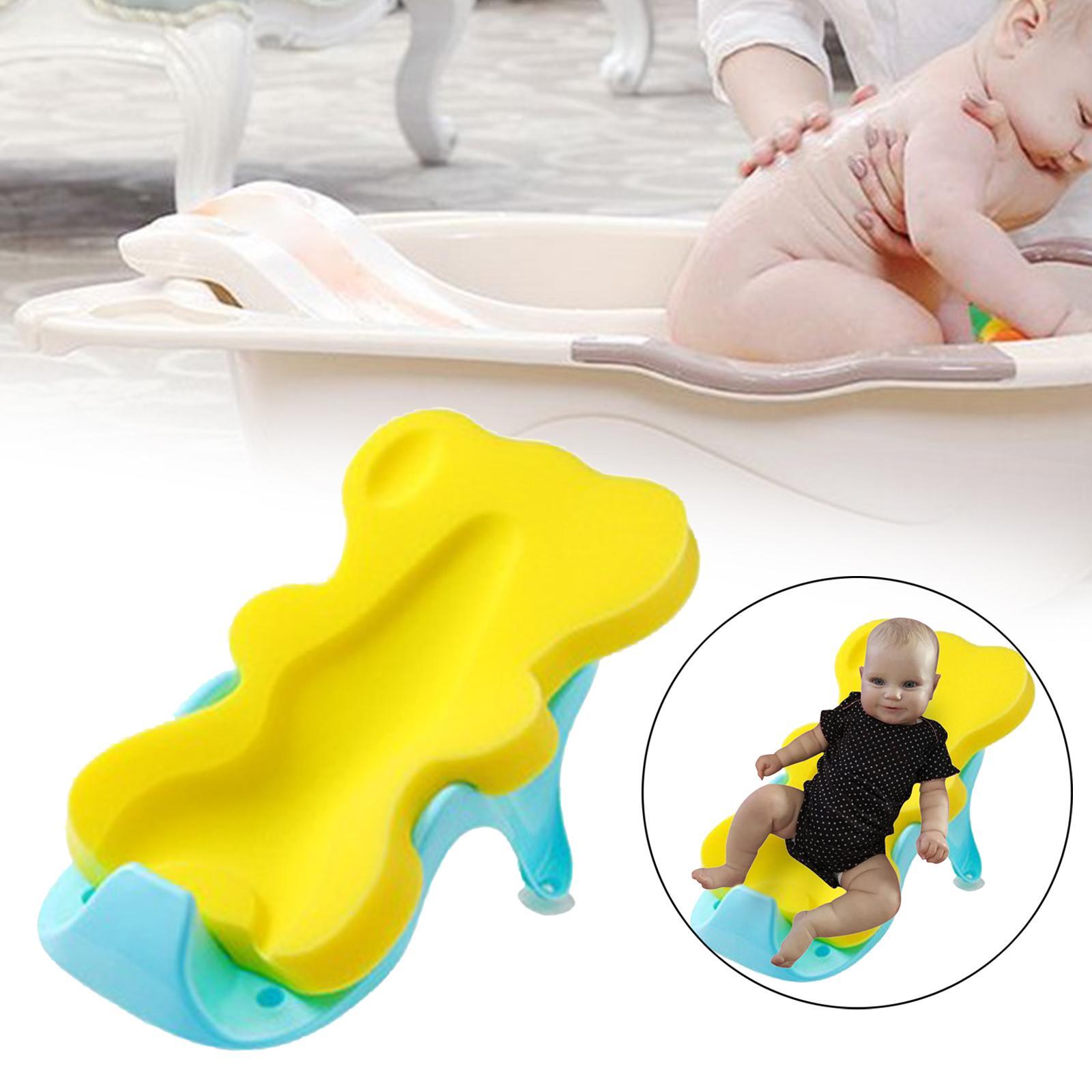 Infant Bath Sponge Skid Proof Comfy Infant Mat for Toddlers Bathroom Summer Children