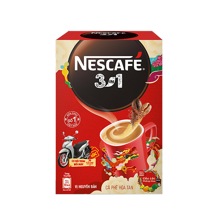 Nescafé 3in1 Vị Nguyên Bản (16g X 20 Gói)