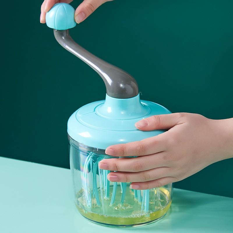 Máy Đánh Trứng Mini - Máy Đánh Kem Thủ Công - Dụng Cụ Làm Bánh Thông Minh Tiện Lợi