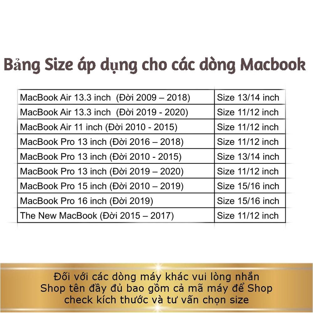 Bao Da PU Đựng MacBook Laptop 11/12/13/14/15/15.6 inch Tác Dụng 3 Trong 1 Cao Cấp.