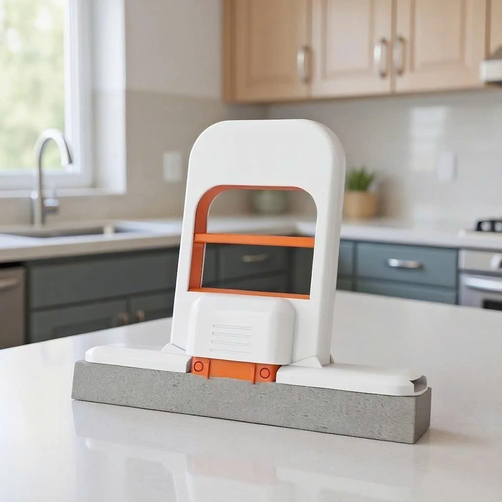 Cây Lau Bàn Bếp Tự Vắt Thông Minh Mini GẤP GỌN Cây Lau Tự Vắt GẤP GỌN MINI, Bọt Biển Siêu Thấm Hút Đa Năng