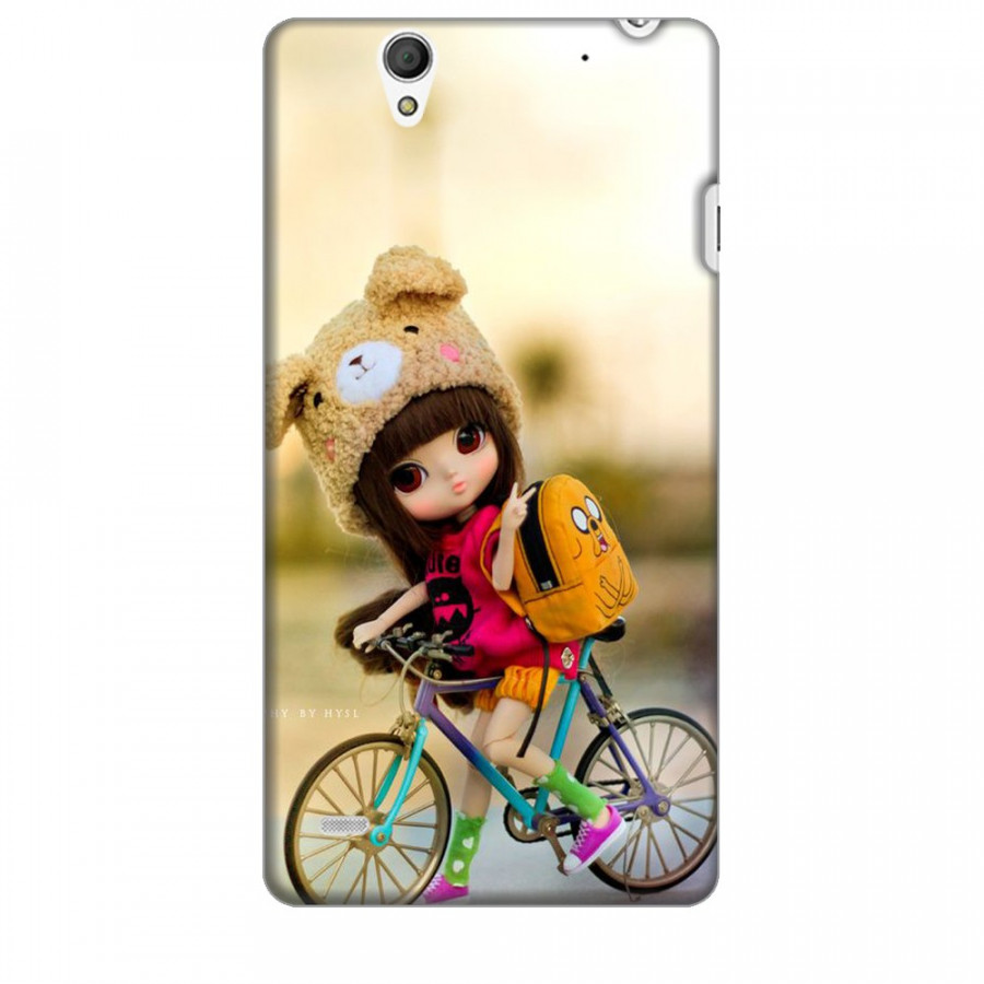 Ốp lưng dành cho điện thoại SONY C4 Baby anh Bicycle Mẫu 2