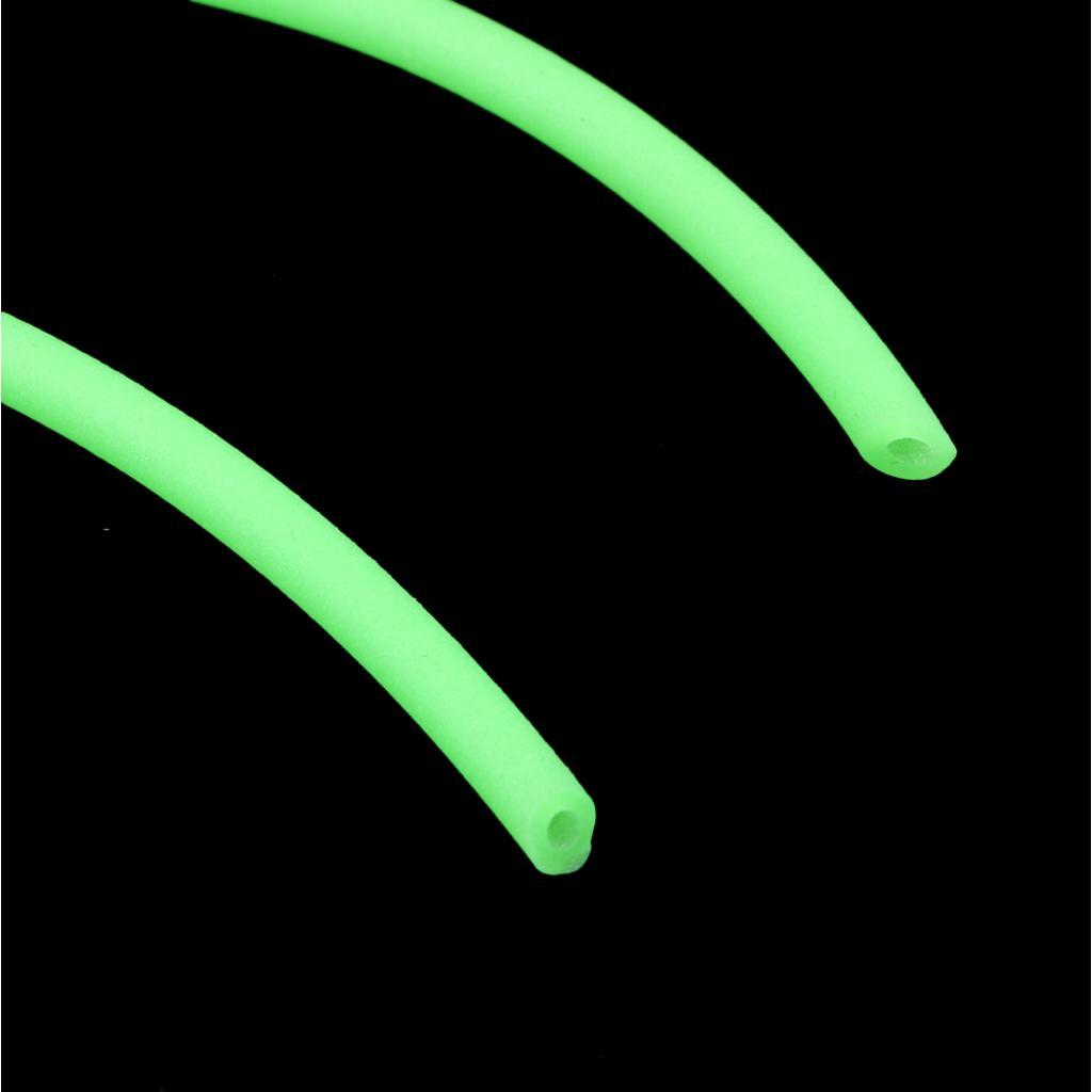 2m Silicone Luminous Line Tube Carp Fishing Rig Tube DIY Tackle Rig Sleeve 001