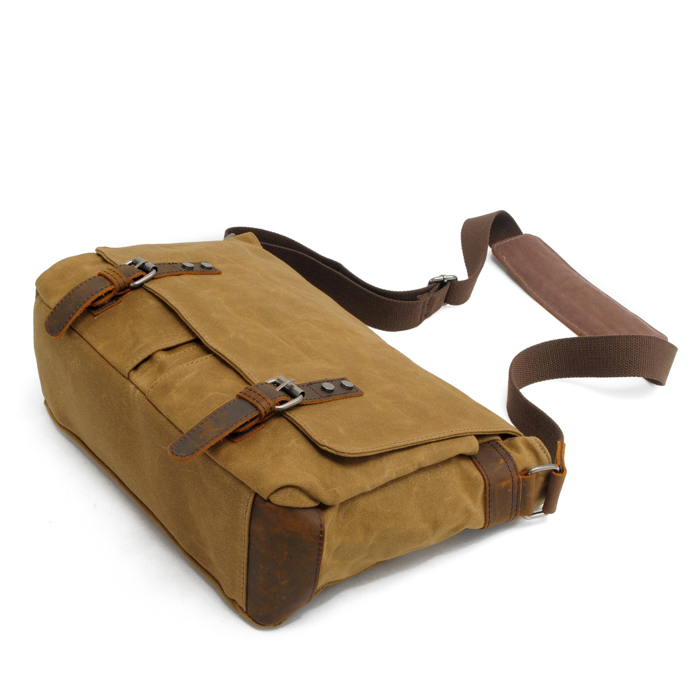 Túi đeo chéo vải bố cao cấp AT16928 | Anh Tho Leather (Form lớn)