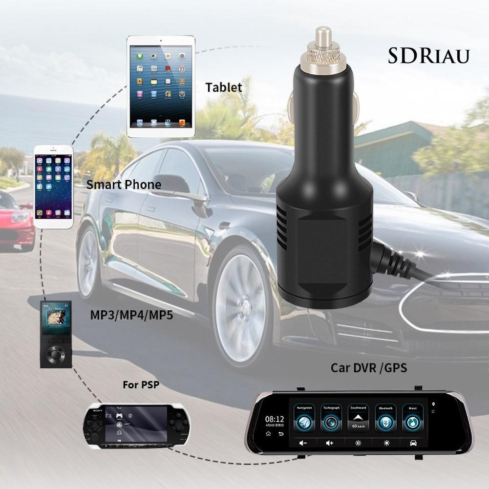 Tẩu Sạc Nhanh Qcdz 2 Cổng Usb Cho Xe Hơi
