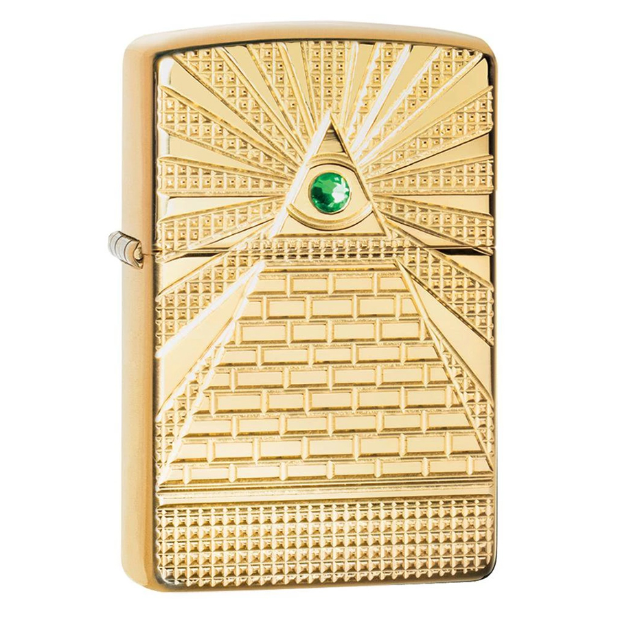 Bật Lửa Zippo 49060 – Zippo Armor Eye of Providence Design High Polish Brass