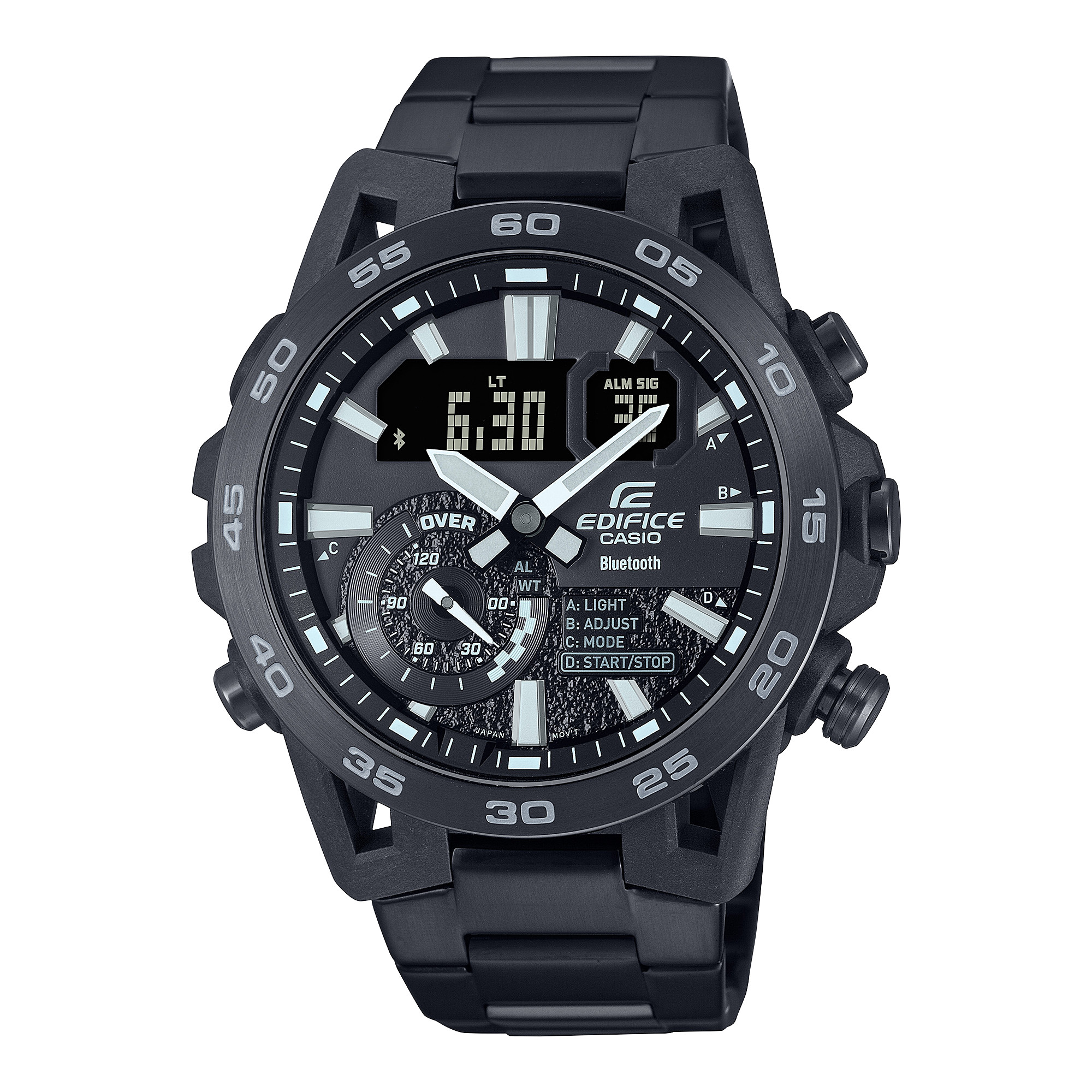 ĐỒNG HỒ CASIO EDIFICE ECB-40BK-1ADF CHÍNH HÃNG