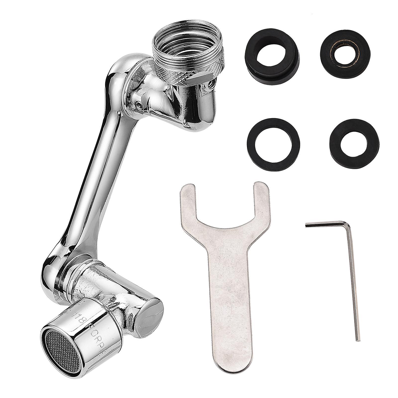 Vòi lọc chống bắn nước, Bộ mở rộng vòi xoay 1080, Máy sục khí dạng phun xoay cho bồn rửa nhà bếp, chức năng kép