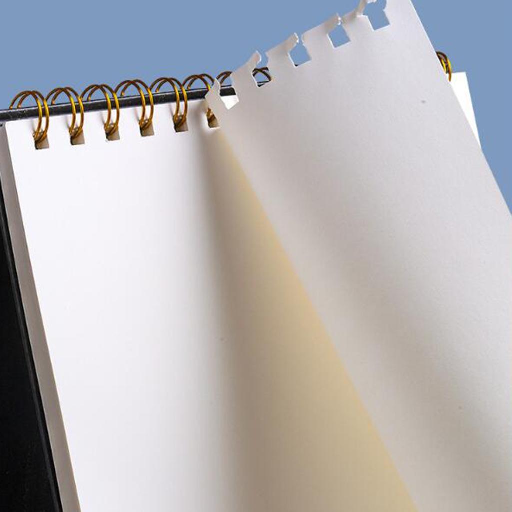 Side Spiral Bound 50 Sheets Sketchpad Artistic for  Toddlers Kids 16K