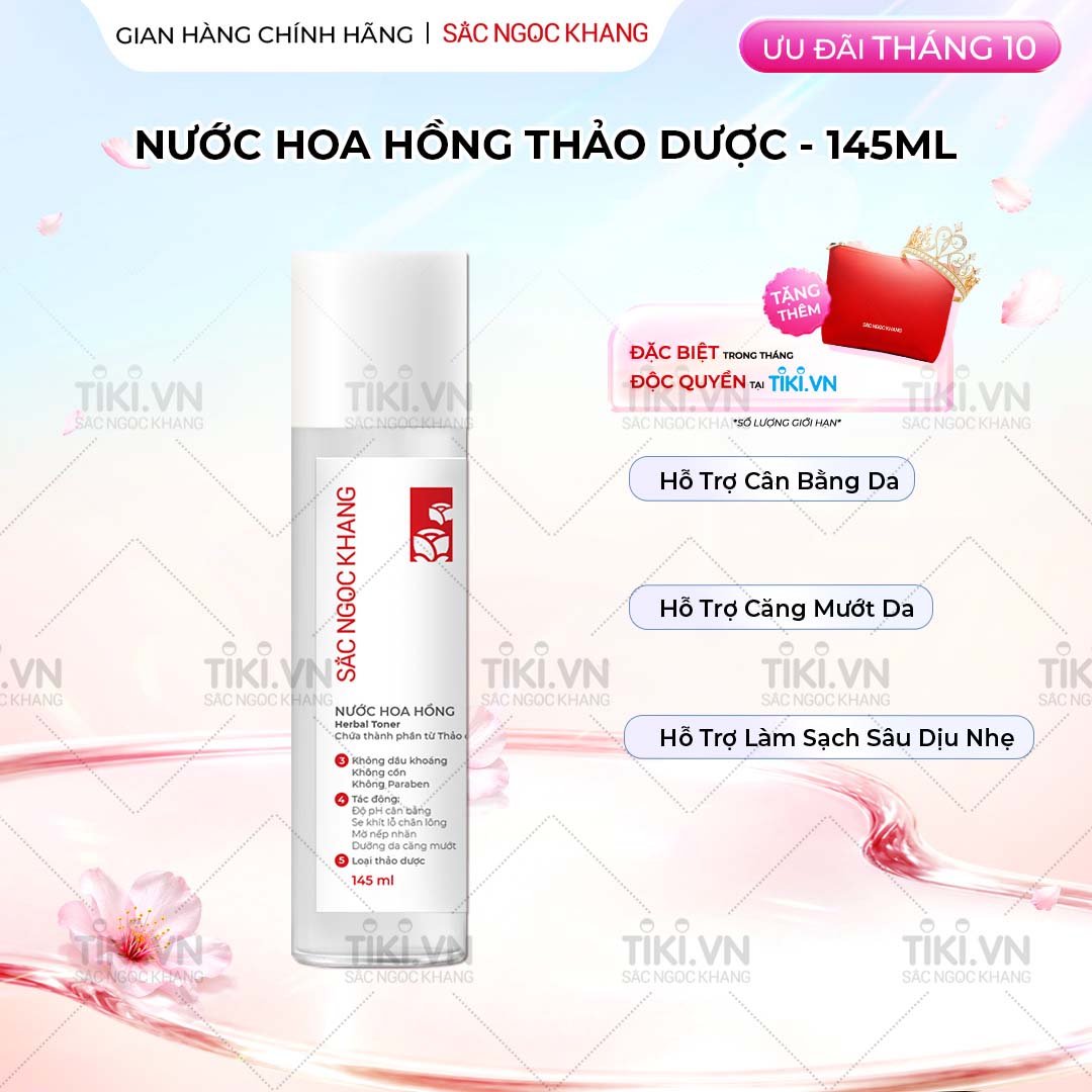 Nước Hoa Hồng Sắc Ngọc Khang MNH01 145ml