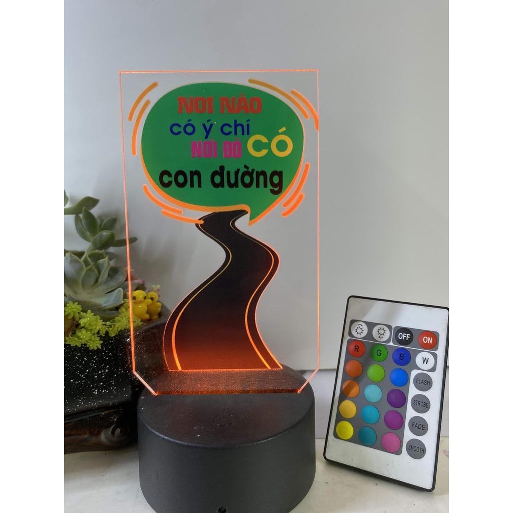 40-Động lực led để bàn, tranh led 7 màu điều khiển nơi đó có con đường - Dled-40