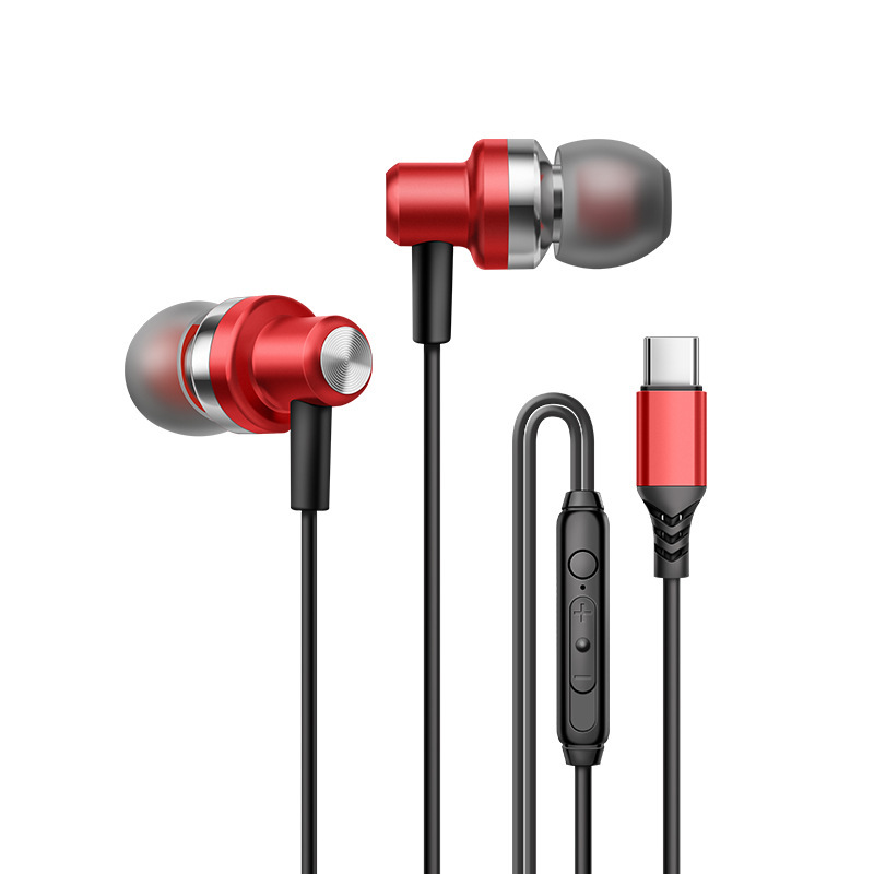 Tai Nghe Nhét Tai Có Dây A26 Vỏ Kim Loại, Type-C Giải Mã Kỹ Thuật Số, Có Micro, Âm Thanh Stereo - miếng lót chuột