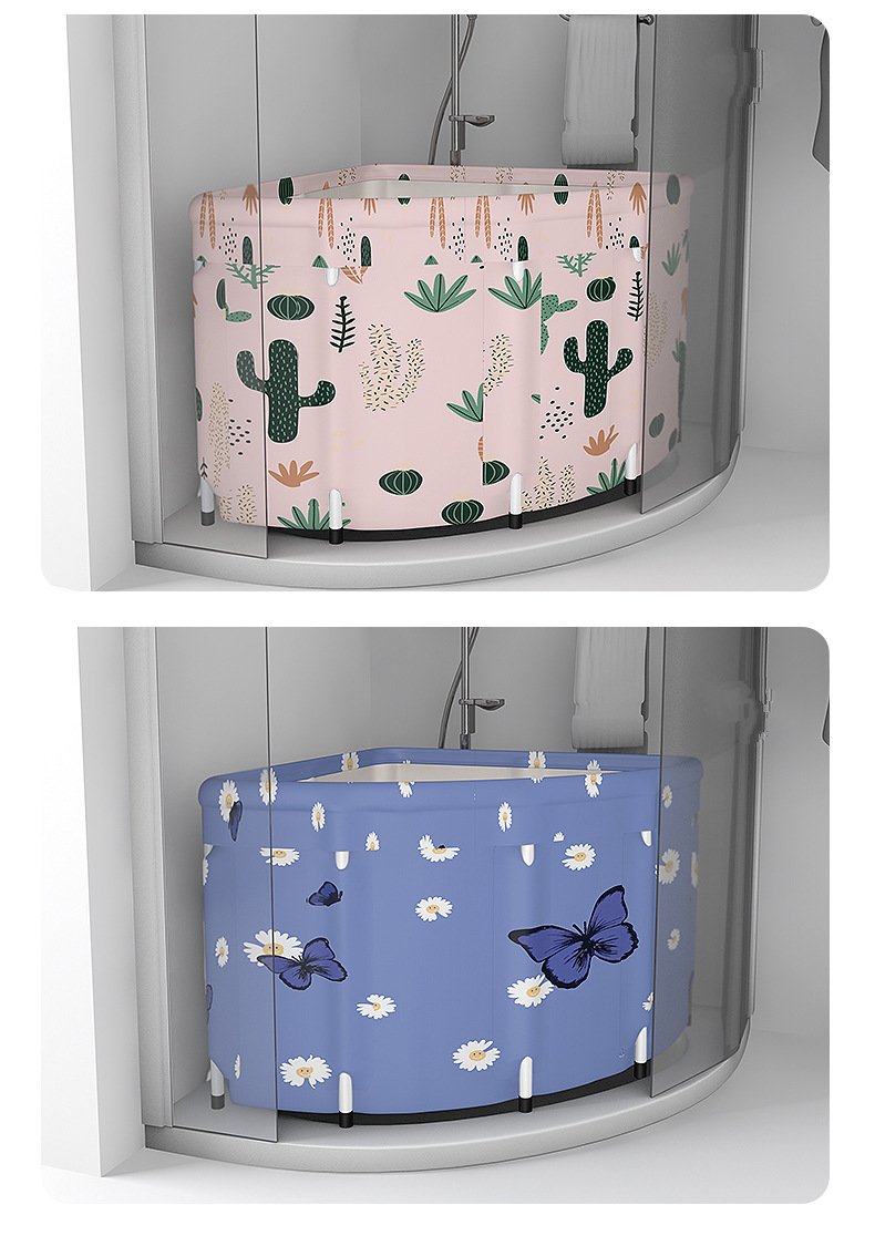 Bồn Tắm Gia Đình Hình Tam Giác Có Thể Đặt Góc Tường Spa Bathtub Có Thể Gập Gọn