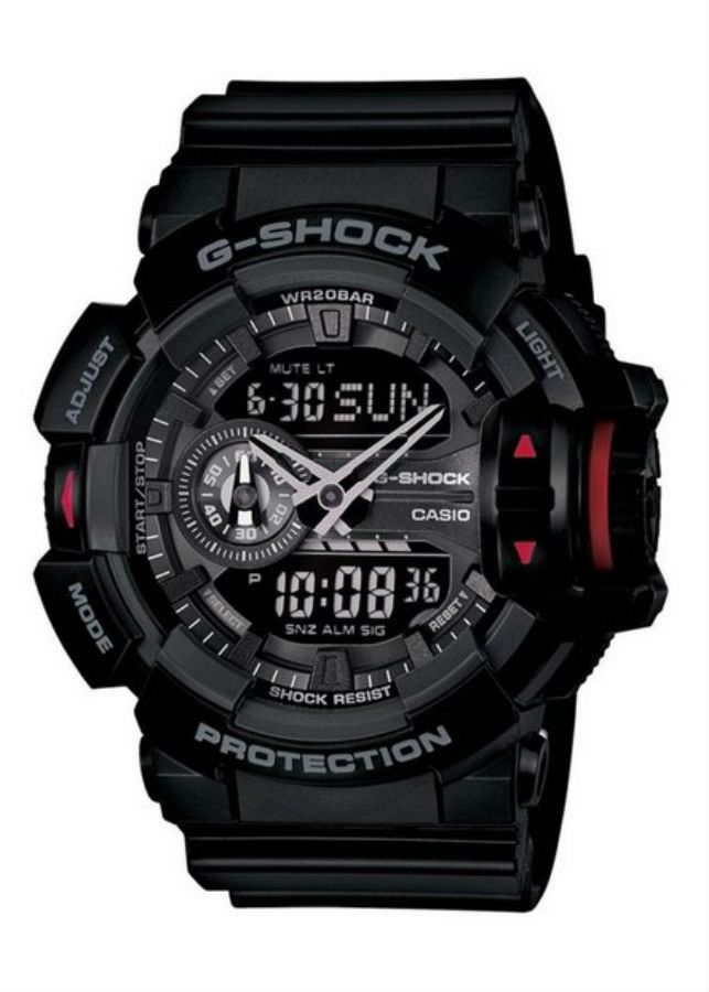 Đồng Hồ Nam Dây Nhựa Casio G-SHOCK GA-400-1B