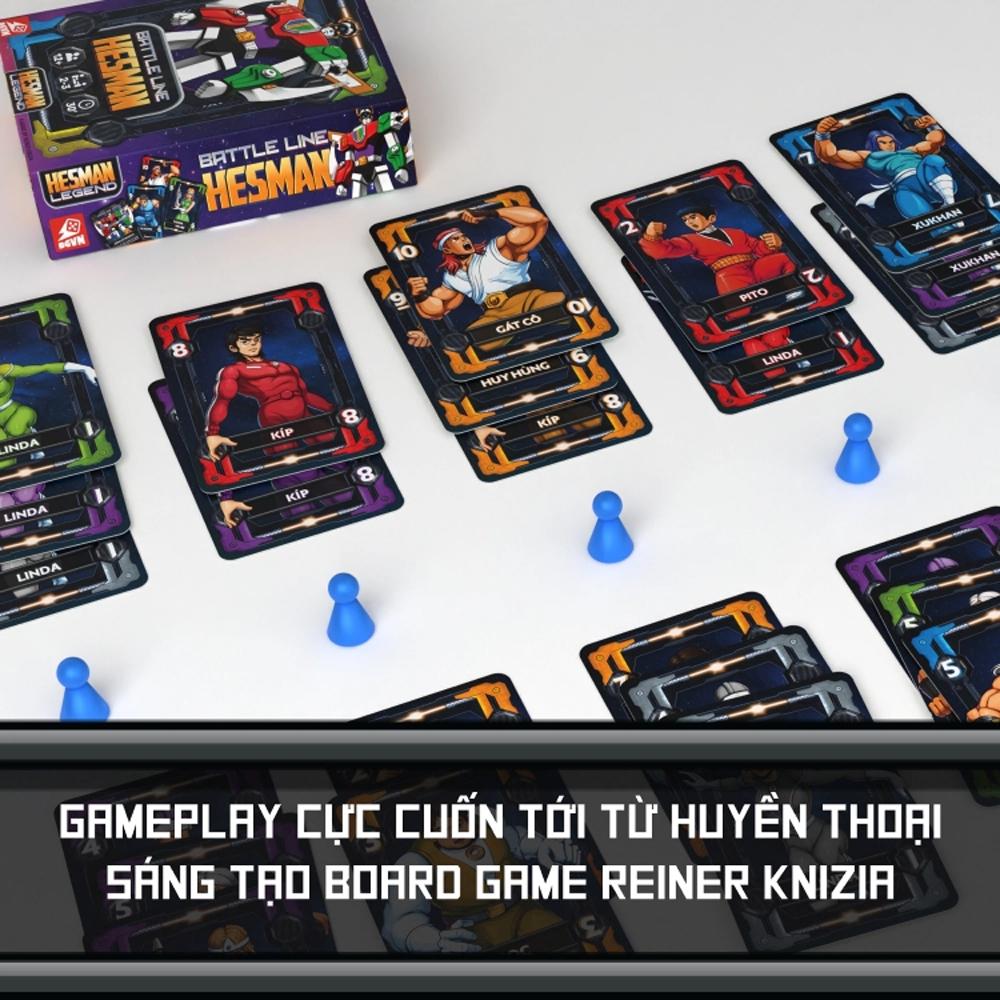 Boardgame Battle Line - Dũng Sĩ Hesman