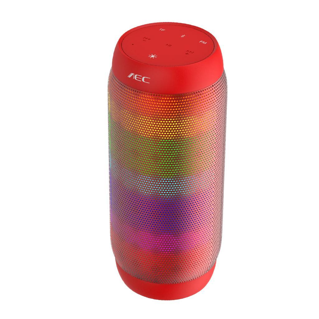 Wireless Portable Bluetooth Speaker with 6 Patterns Illuminated LED