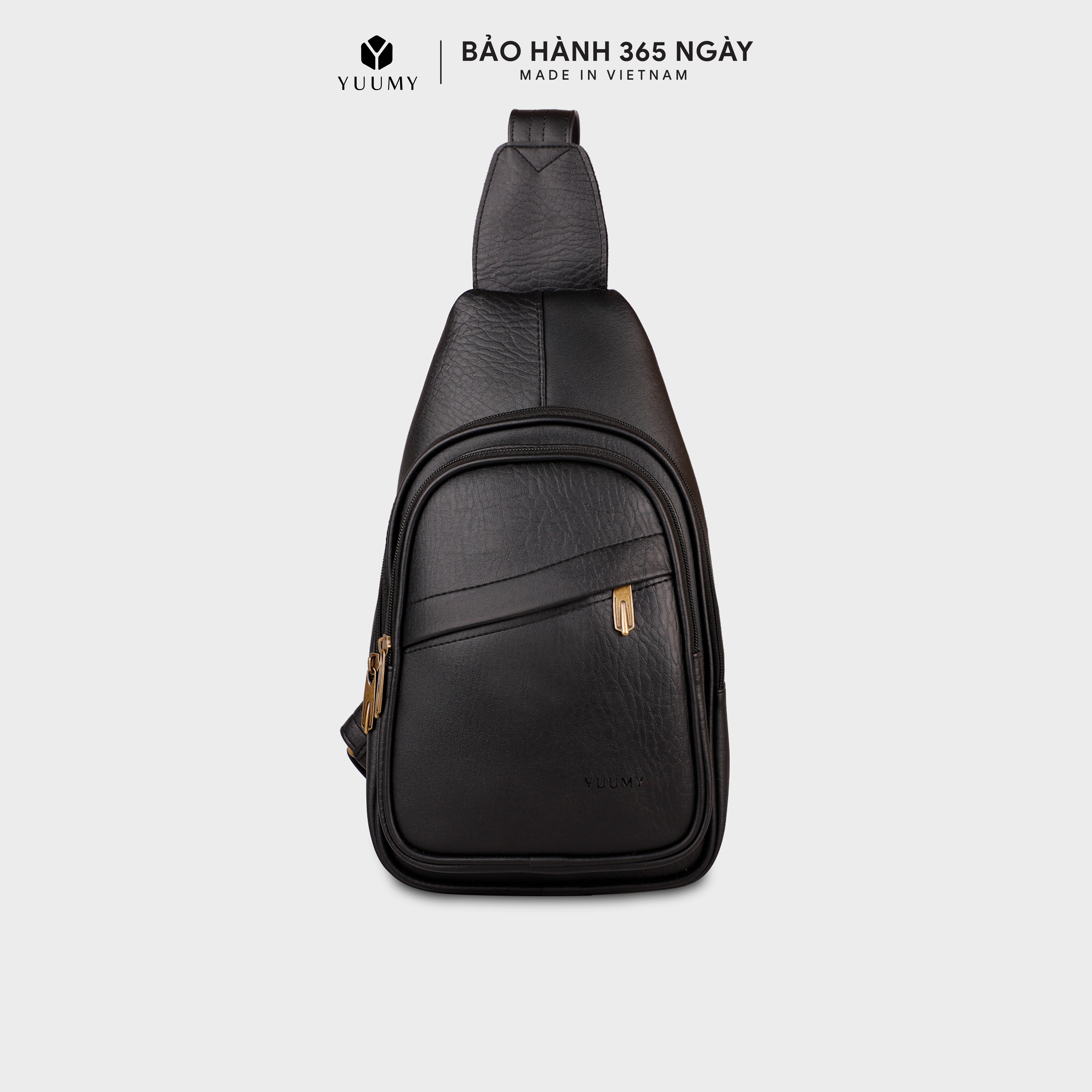 Balo Đeo Chéo Thời Trang Nam Ybac2 - Đen