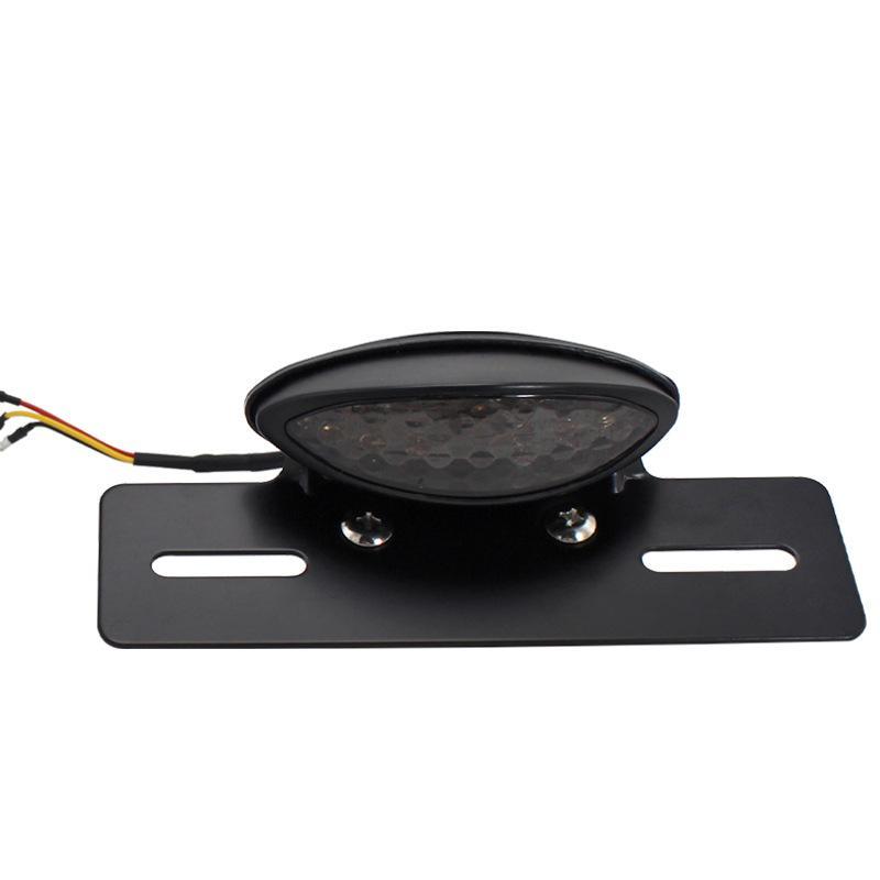 Đảm bảo chất lượng Đèn đuôi xe máy Harley sửa đổi phong cách retro đa năng ĐÈN LED đuôi đèn biển số khung đèn phanh tích hợp đuôi đèn