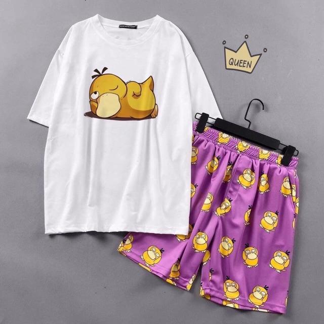 [KÈM HÌNH THẬT] QUẦN SHORT CARTOON UNISEX / CARTOON PANT