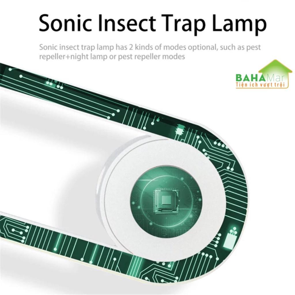 ĐÈN NGỦ LED ĐUỔI MUỖI, XUA CÔN TRÙNG BẰNG SÓNG SIÊU ÂM sử dụng phương pháp vật lý để thu hút những côn trùng