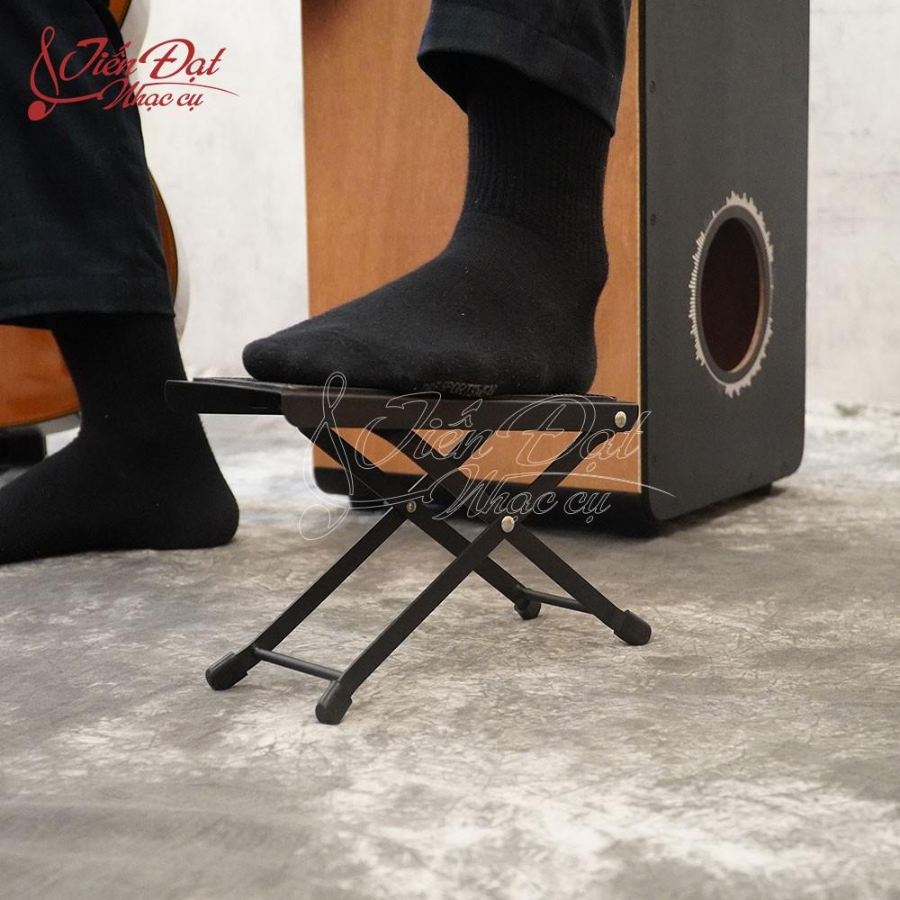 Giá Kê Chân, Đỡ Chân Khi Chơi Guitar Bằng Gỗ, Sắt