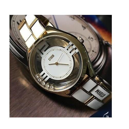 Đồng hồ đeo tay Nữ hiệu STORM PIZAZ GOLD WHITE