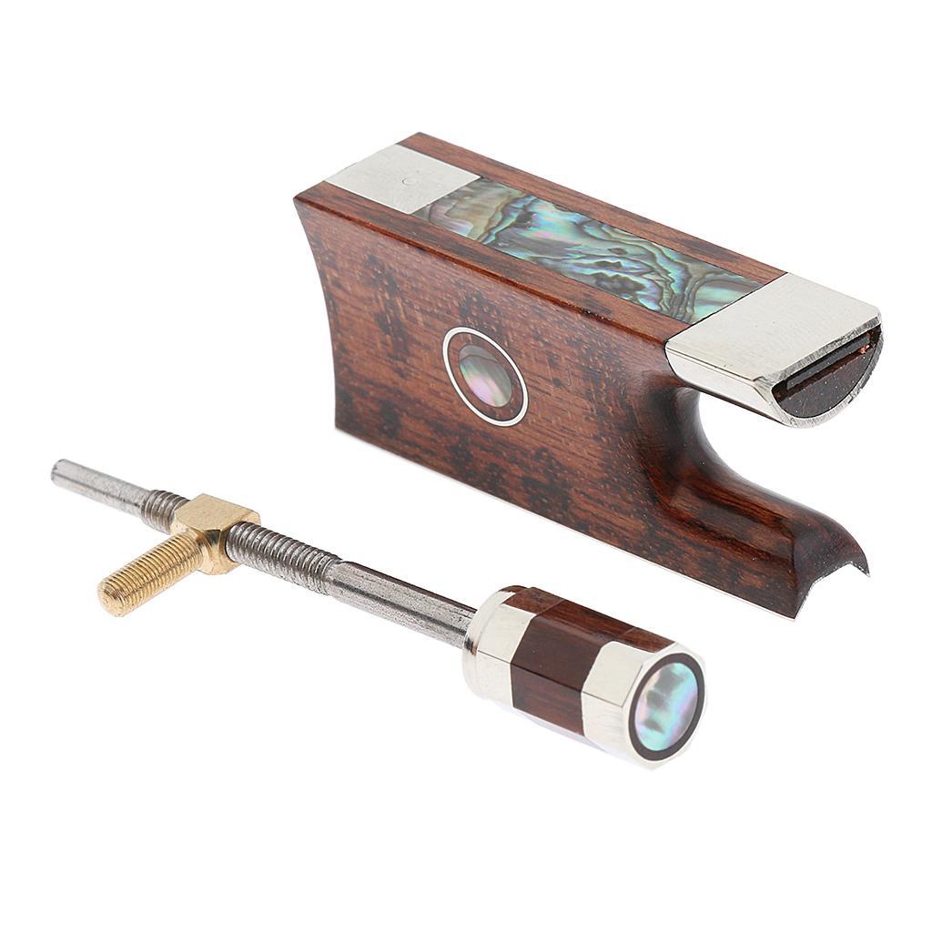 Violin Bow Frog with Screw for 4/4 3/4 Size Violins