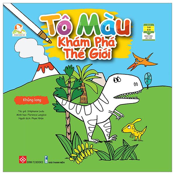 Tô Màu Khám Phá Thế Giới - Khủng Long