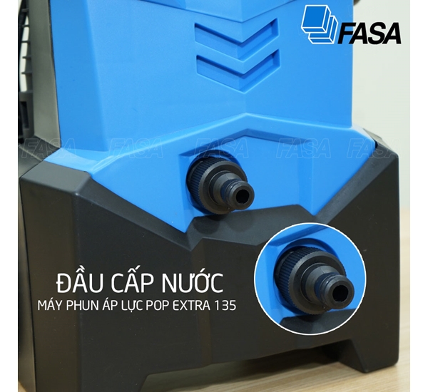 Máy Phun Rửa Áp Lực Cao Gia Đình FASA Pop Extra 135 - Hàng Chính Hãng